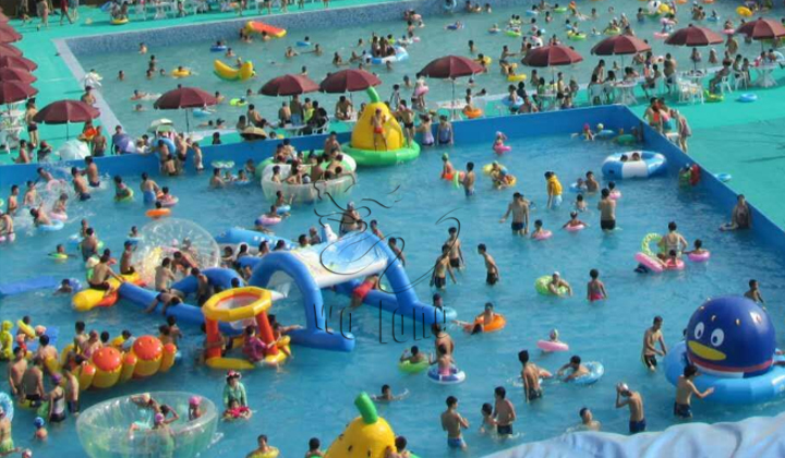 籃球框靚麗新穎有趣的水上休閑投籃運動游樂設(shè)施
