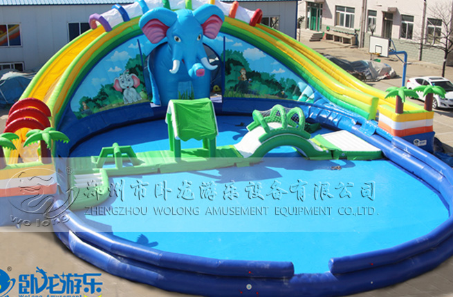 大象樂園2017新款移動水樂園產品