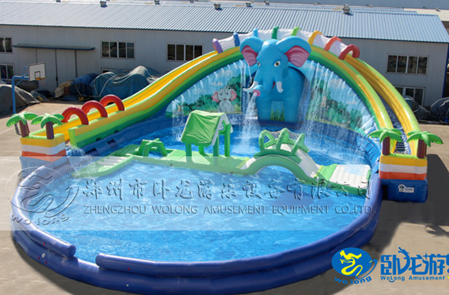 大象樂園2017新款移動水樂園產品