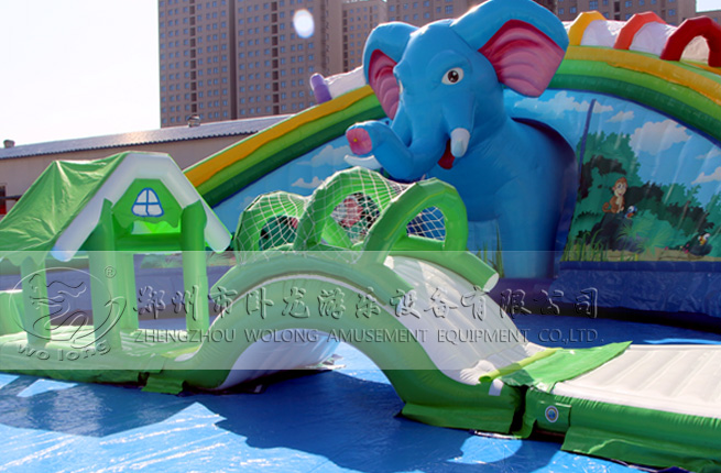 大象樂園2017新款移動水樂園產品