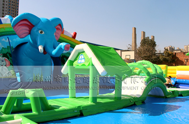 大象樂園2017新款移動水樂園產品