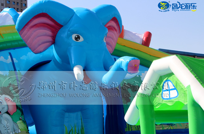 大象樂園2017新款移動水樂園產品
