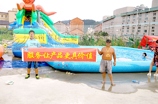 章魚嬉水樂園 趣味的夏季小型滑梯戲水設(shè)備 兒童嬉水樂園